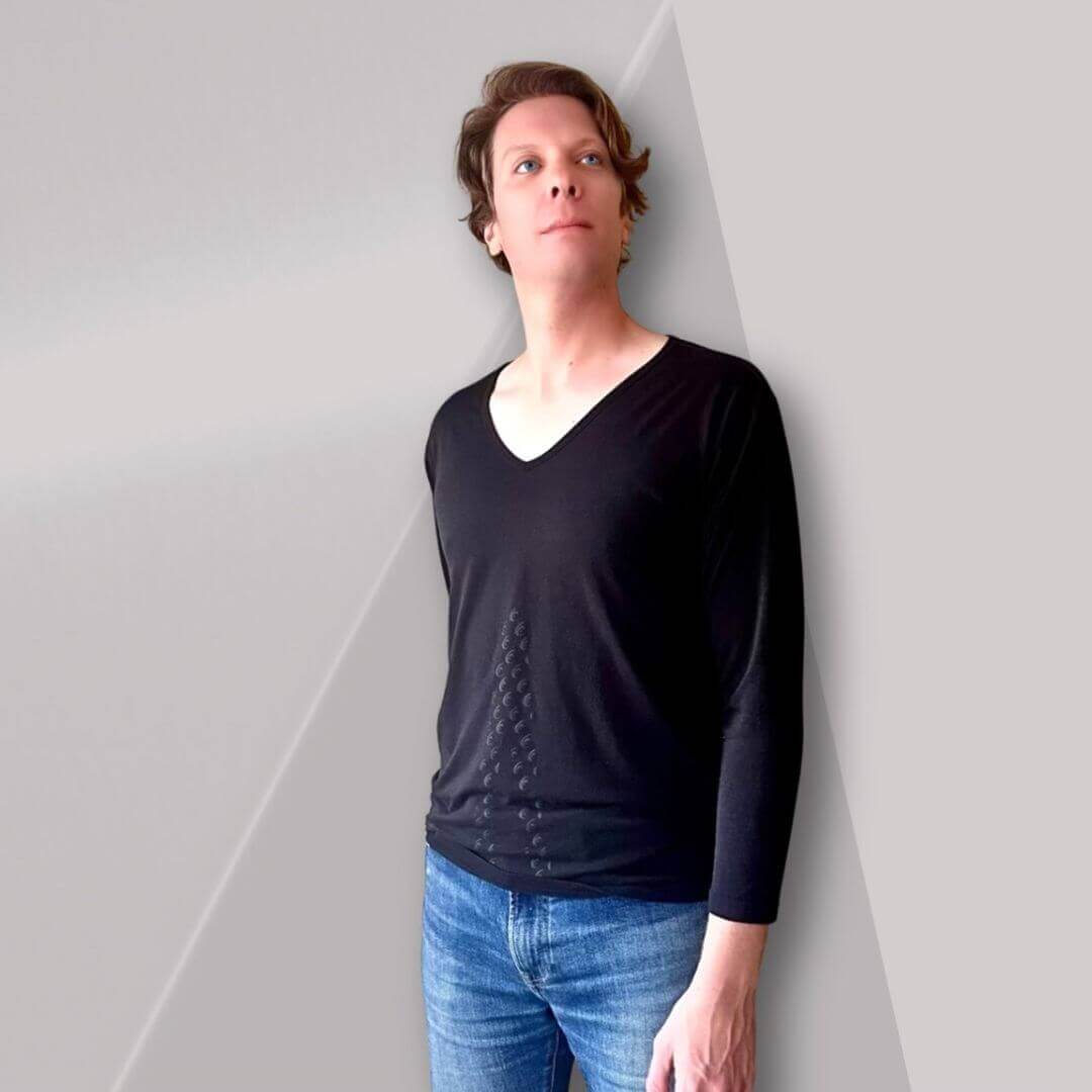 Relive Undershirt / Men's / Long Sleeve / Cotton 95% Polyurethane 5%